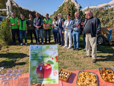 La Pomme Juliet, 100% bio et 100% française confie sa communication à l'agence Real RP & Influence
